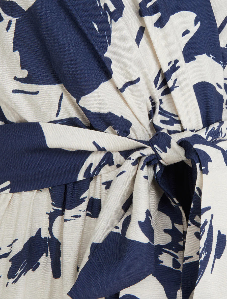 Long with floral Print Dress
