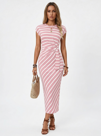 Long amarre lateral Dress