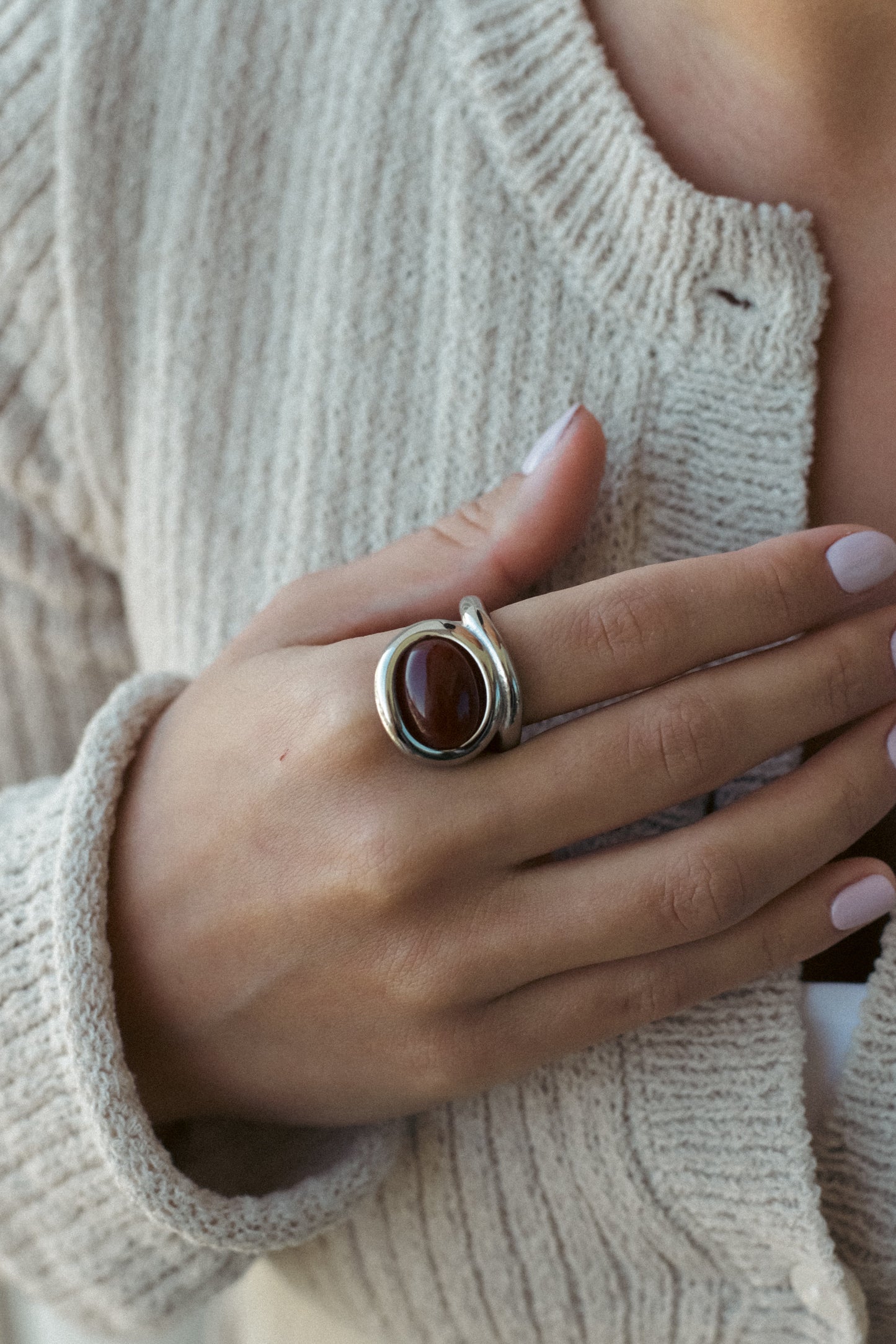 Statement Cocktail Ruby Ring - Nora & Grace Boutique