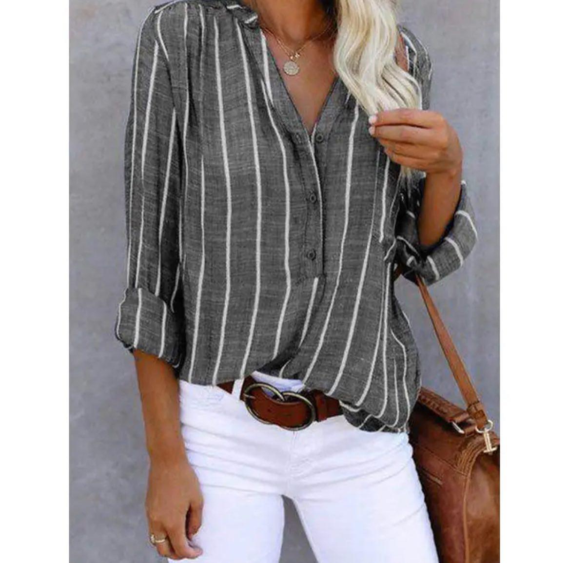 Elegant Blouse a Striped