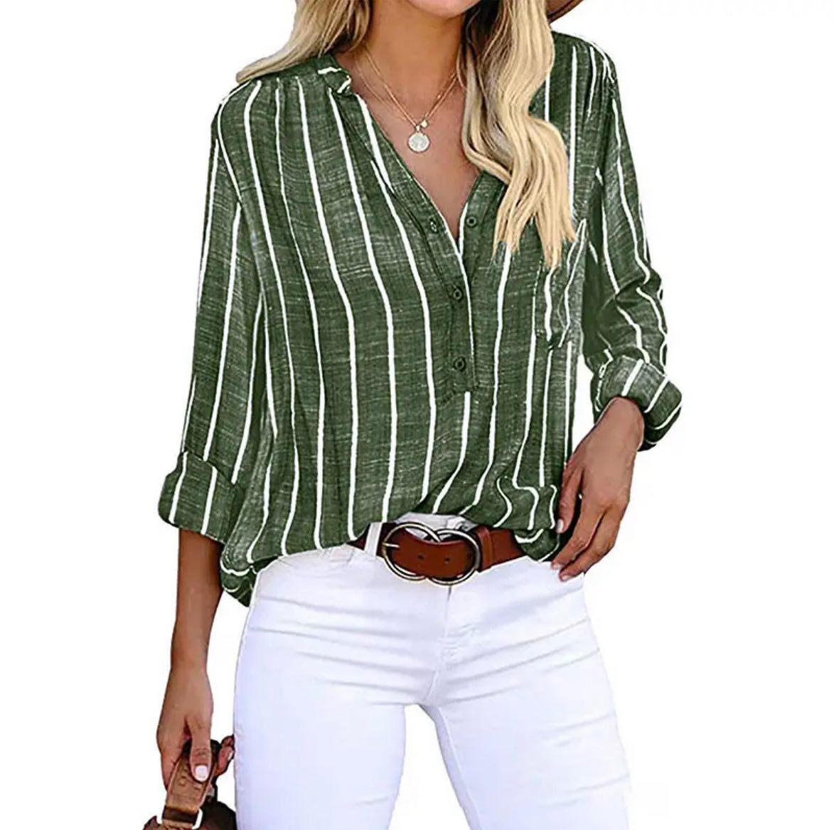 Elegant Blouse a Striped