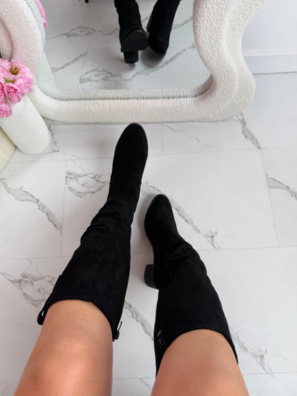 Margo Black High Boots