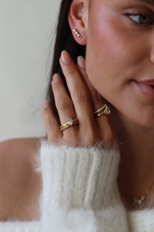 Union Drop Ring - Nora & Grace Boutique