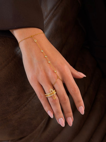 Halo Hand Chain - Nora & Grace Boutique