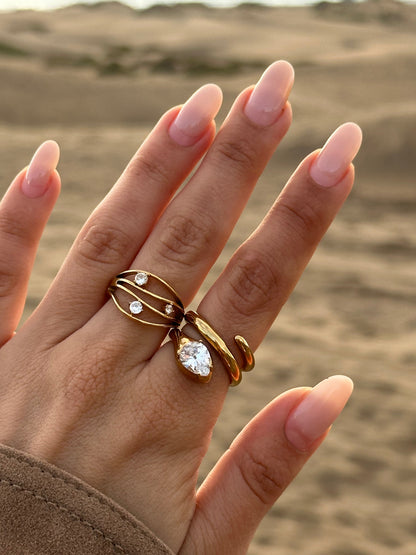 Swirl Ring - Nora & Grace Boutique