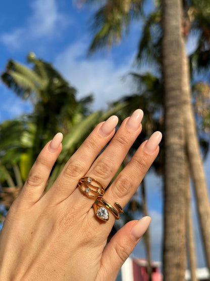 Swirl Ring - Nora & Grace Boutique