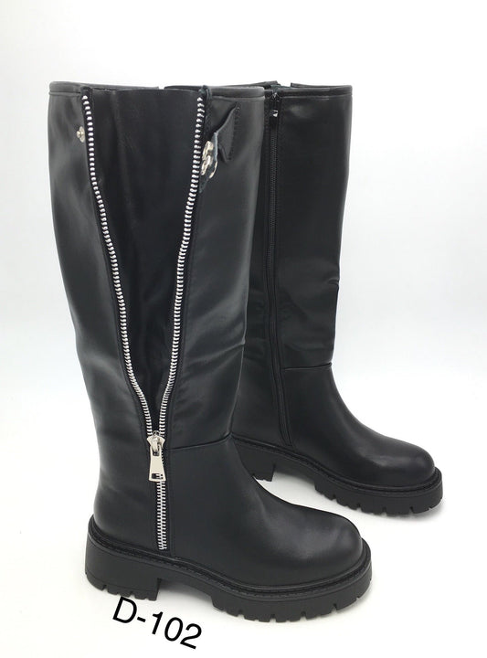 Els Black Boots (Adjustable Shaft)