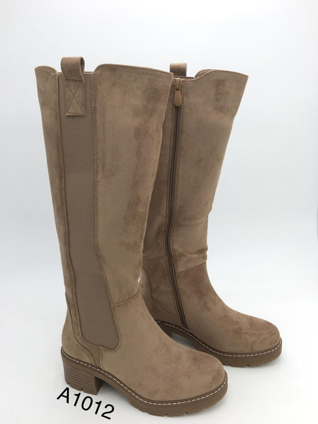 Wendy High Boots Taupe