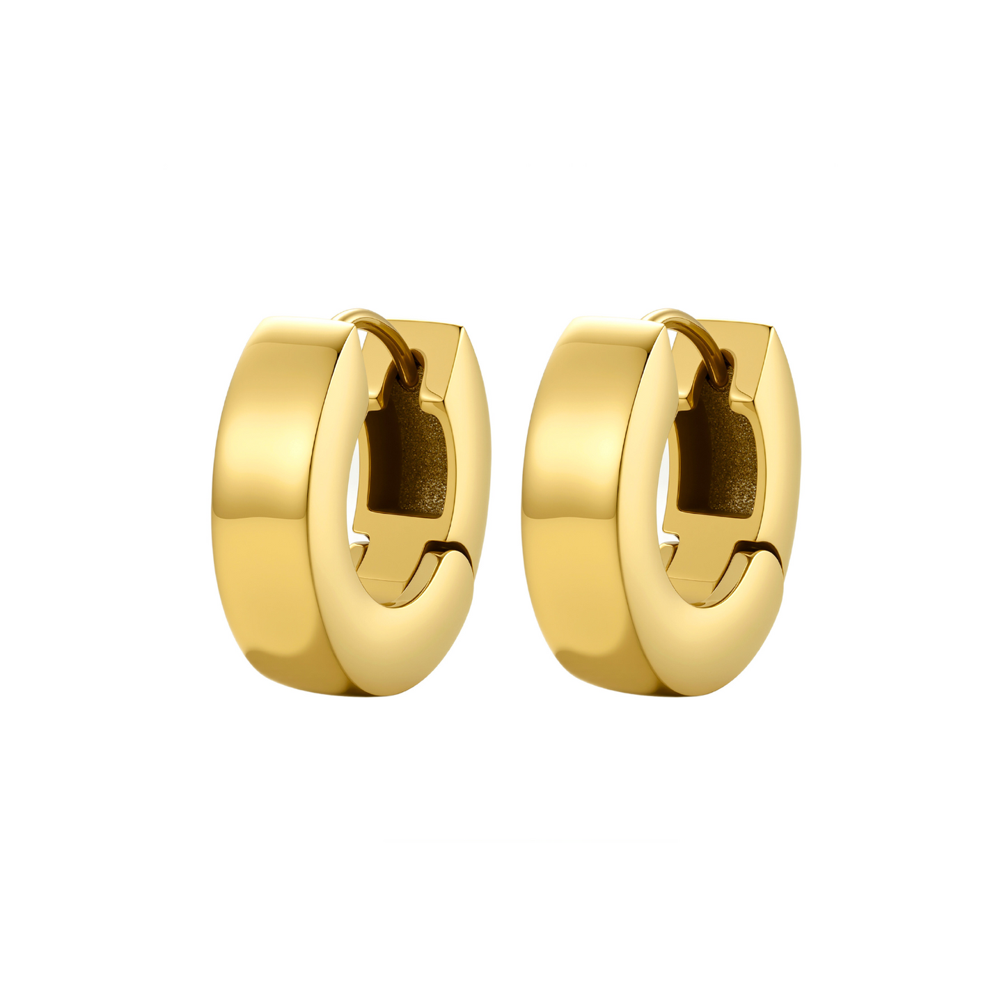 Chunk Huggies Earrings - Nora & Grace Boutique