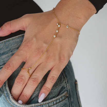 Shimmer Hand Chain - Nora & Grace Boutique