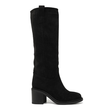 Saar High Black Boots