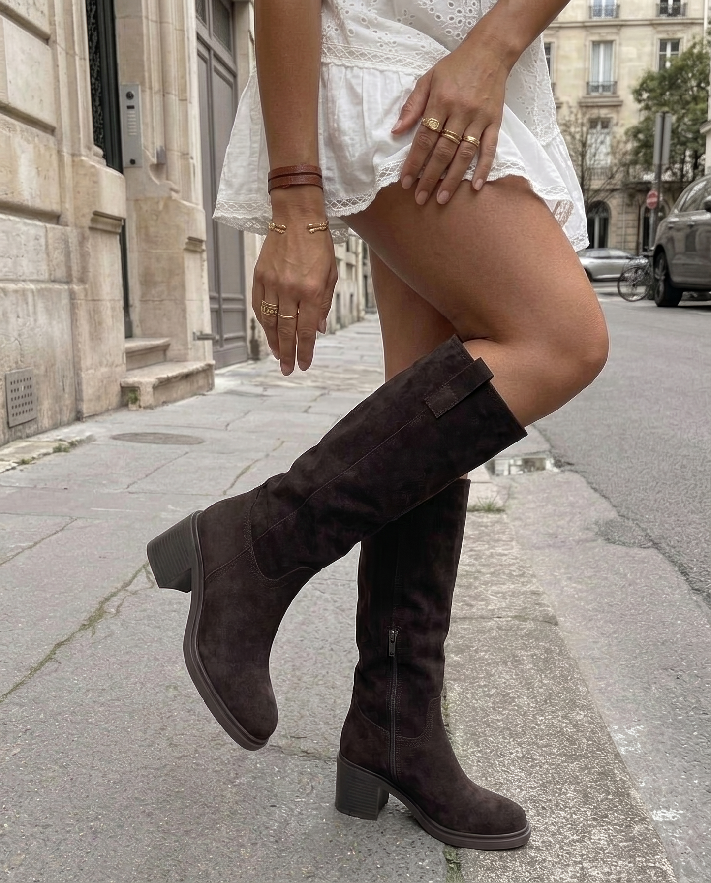 Saar High Brown Boots
