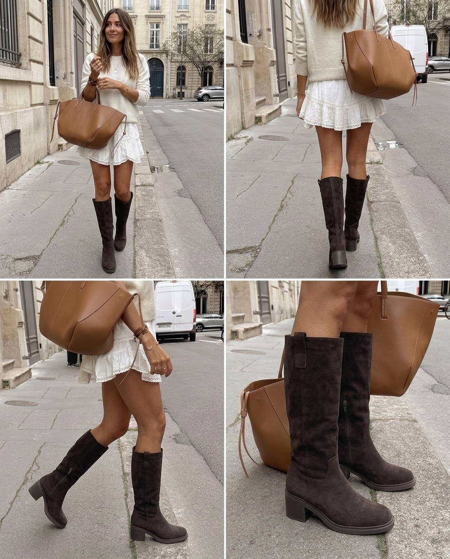 Saar High Brown Boots