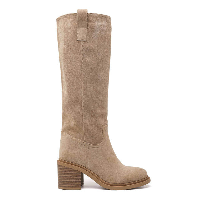 Saar High Khaki Boots