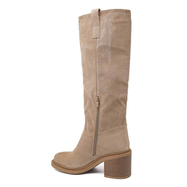 Saar High Khaki Boots
