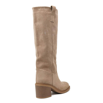 Saar High Khaki Boots