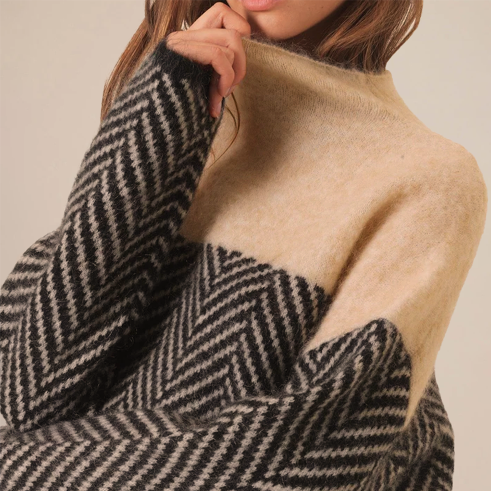 High Neck Sweater