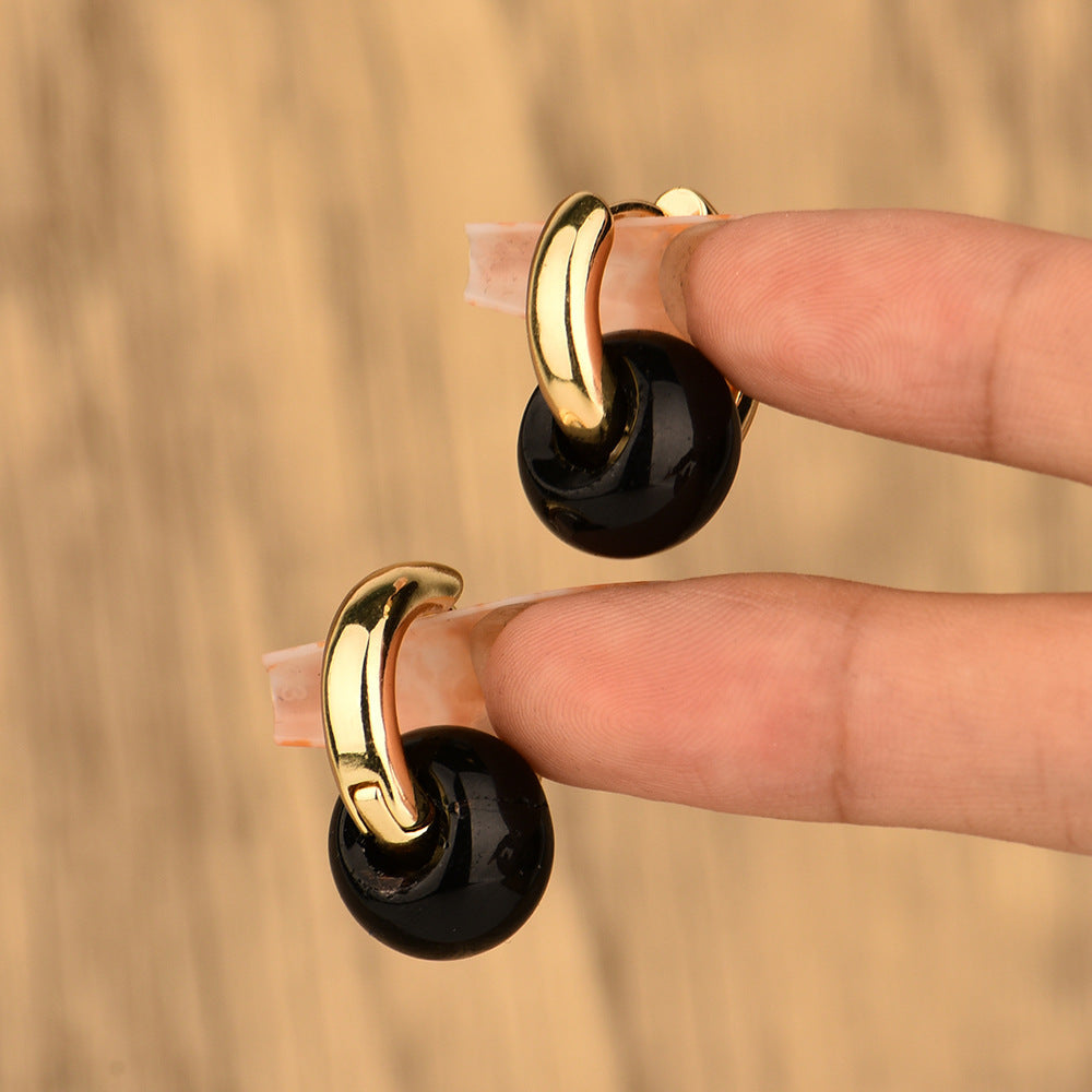 Prism Copper Earrings