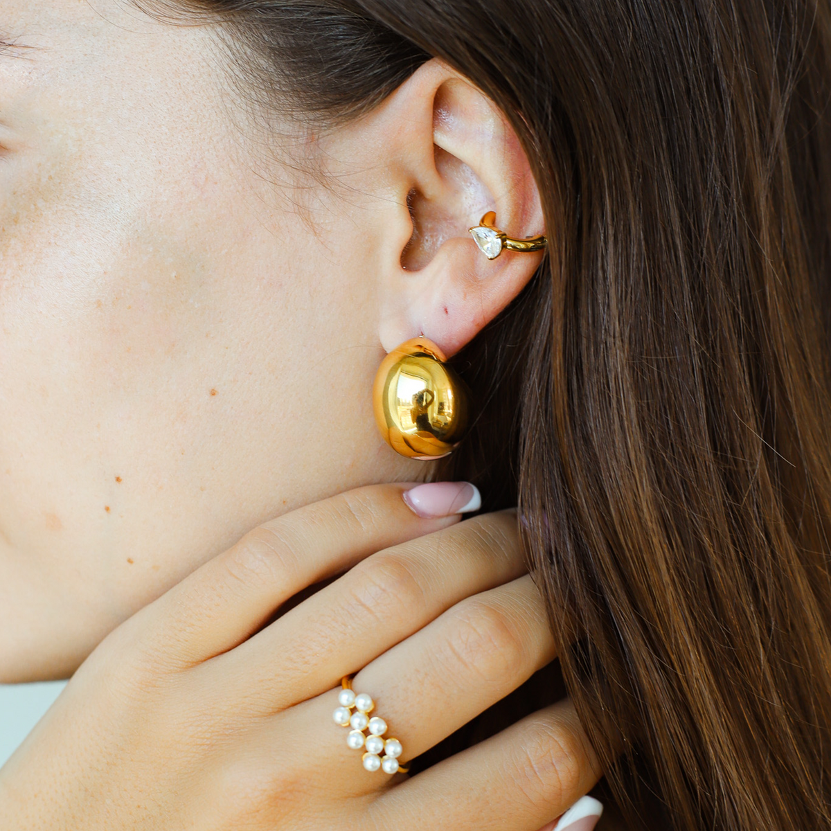 Dome Earrings - Nora & Grace Boutique