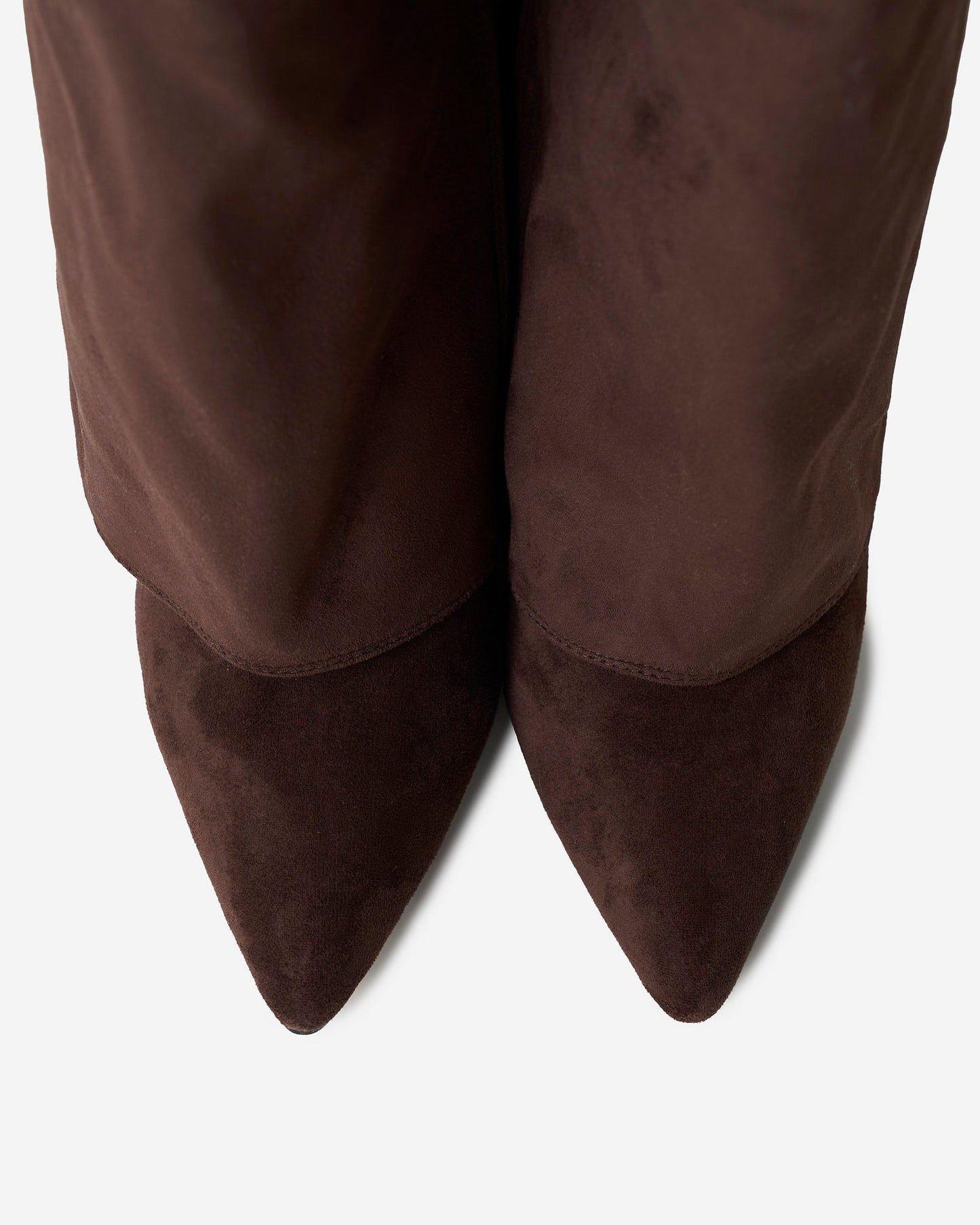 Lavista | Dark Brown Suede Knee-High Boots - Nora & Grace Boutique