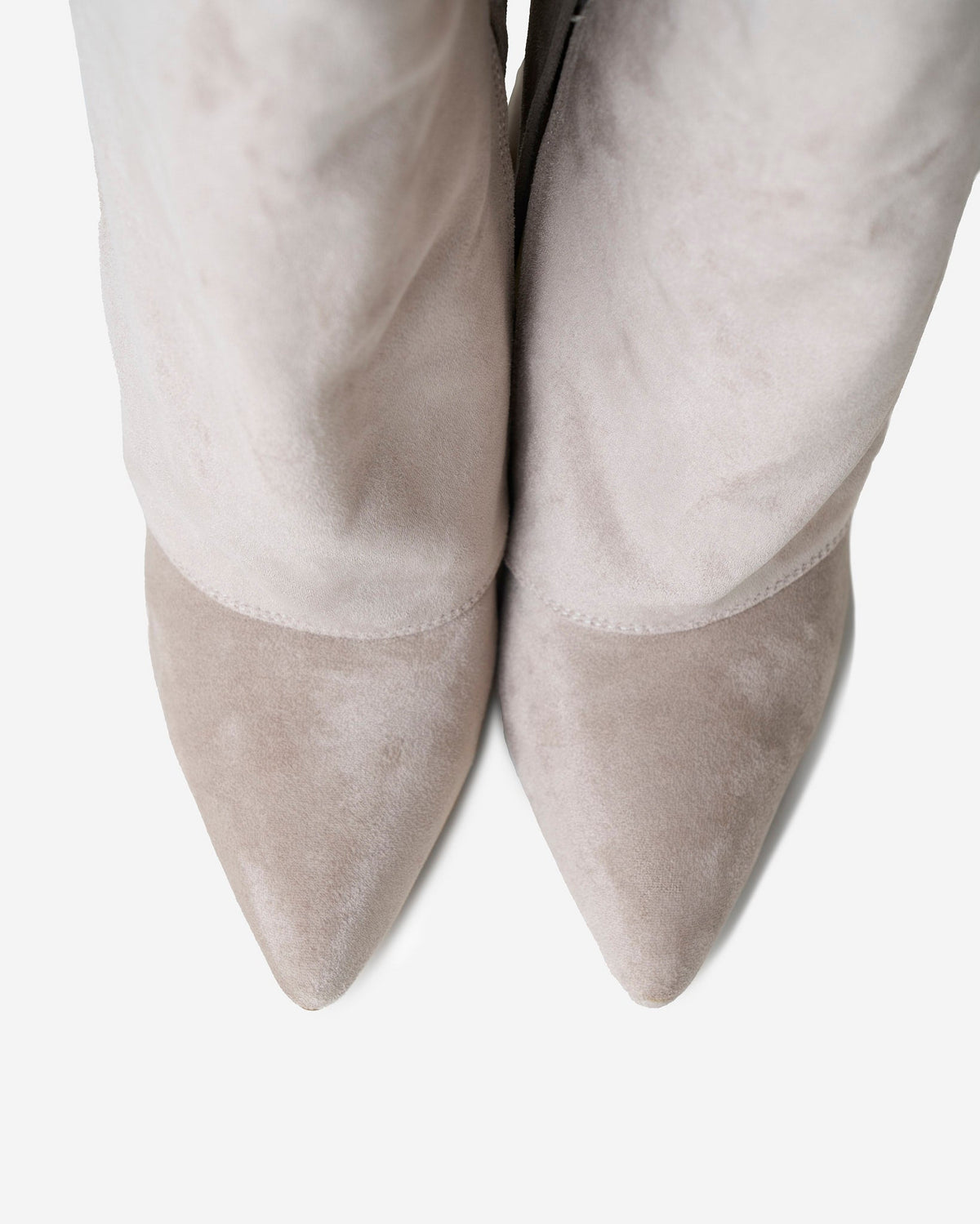 Lavista | Taupe Suede Knee-High Boots - Nora & Grace Boutique