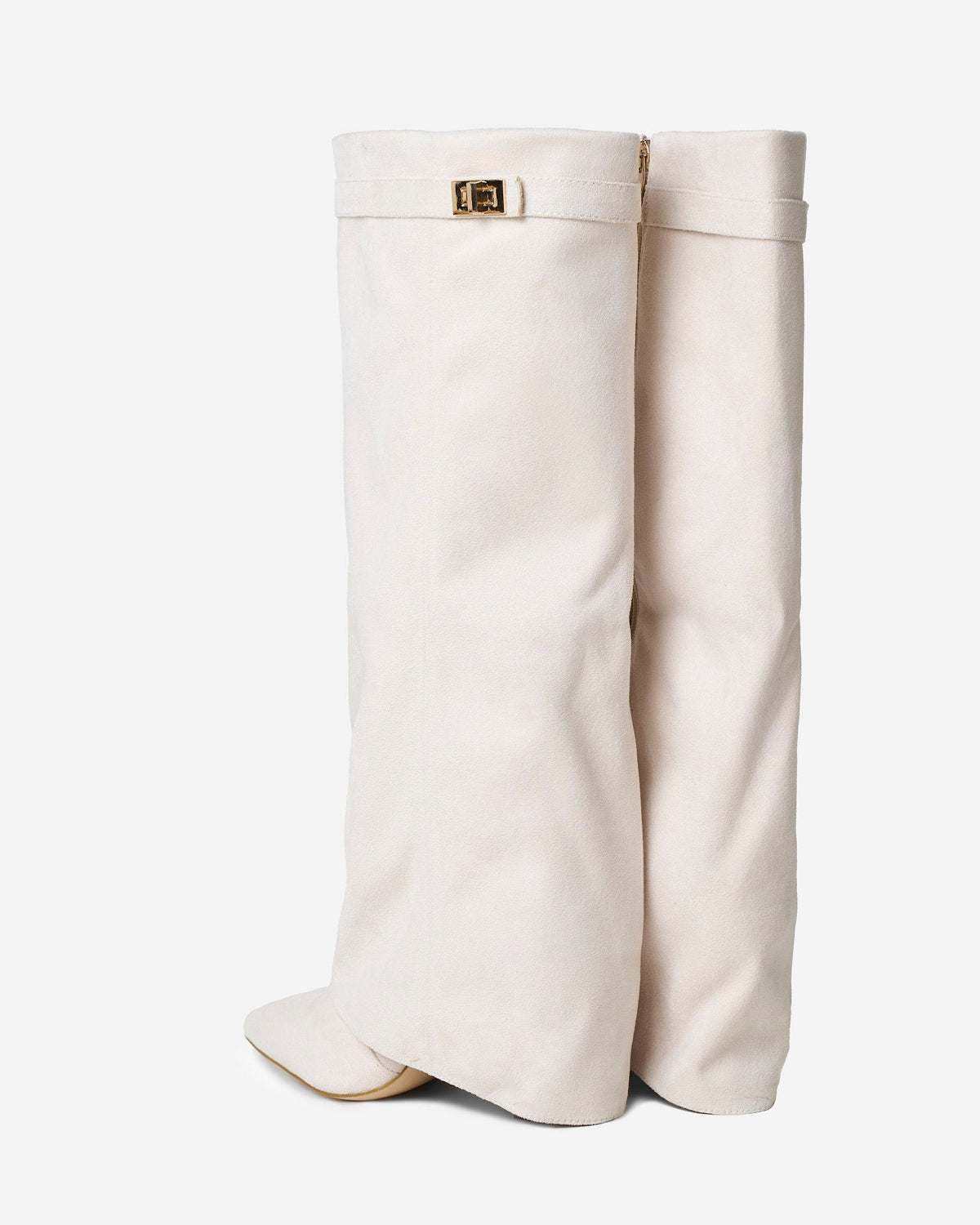Lavista | Creamy Suede Knee-High Boots - Nora & Grace Boutique