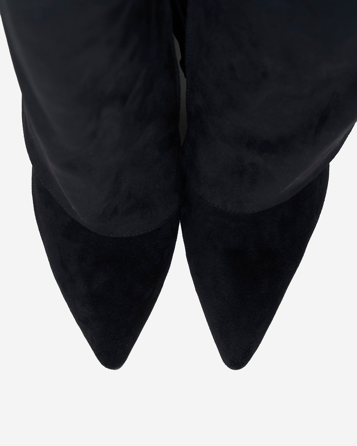 Lavista | Black Suede Knee-High Boots - Nora & Grace Boutique