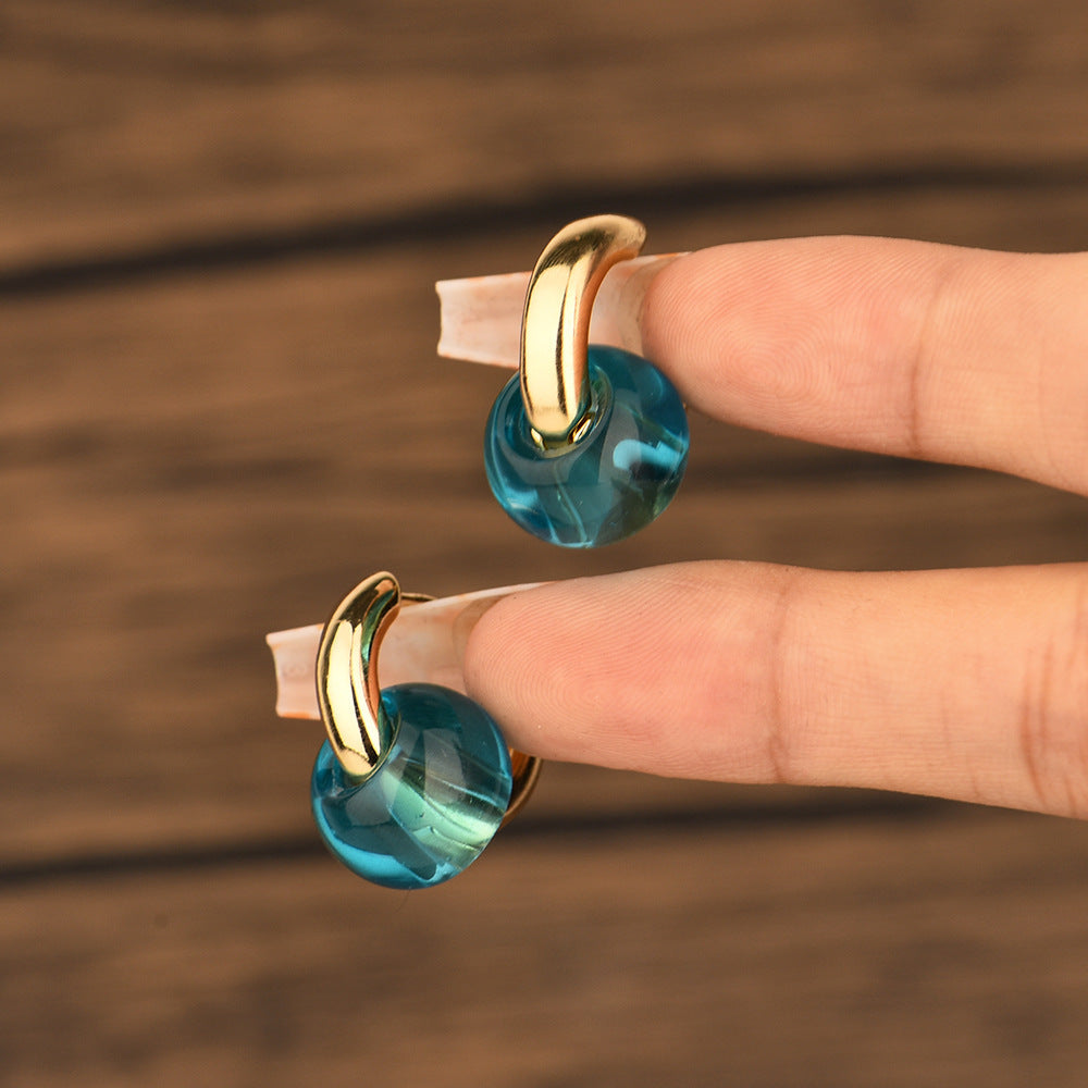 Prism Copper Earrings