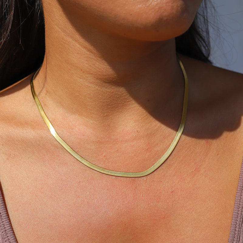 Flat Chain Necklace - Nora & Grace Boutique