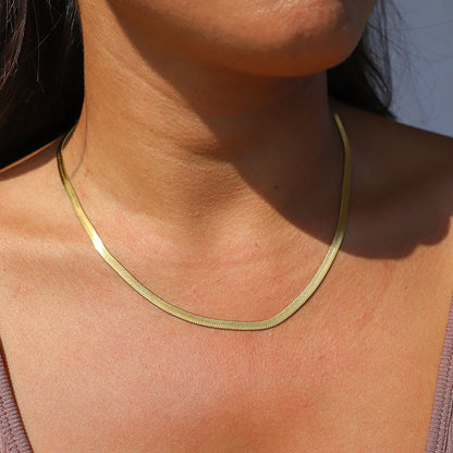 Flat Chain Necklace - Nora & Grace Boutique