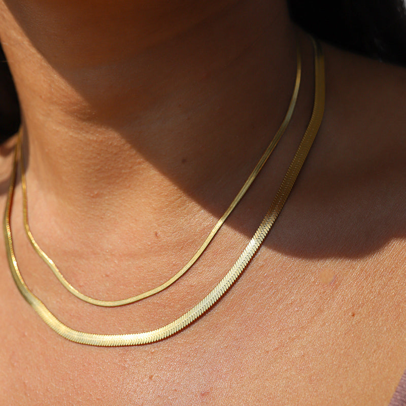 Flat Chain Necklace - Nora & Grace Boutique