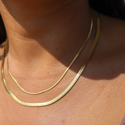 Flat Chain Necklace - Nora & Grace Boutique