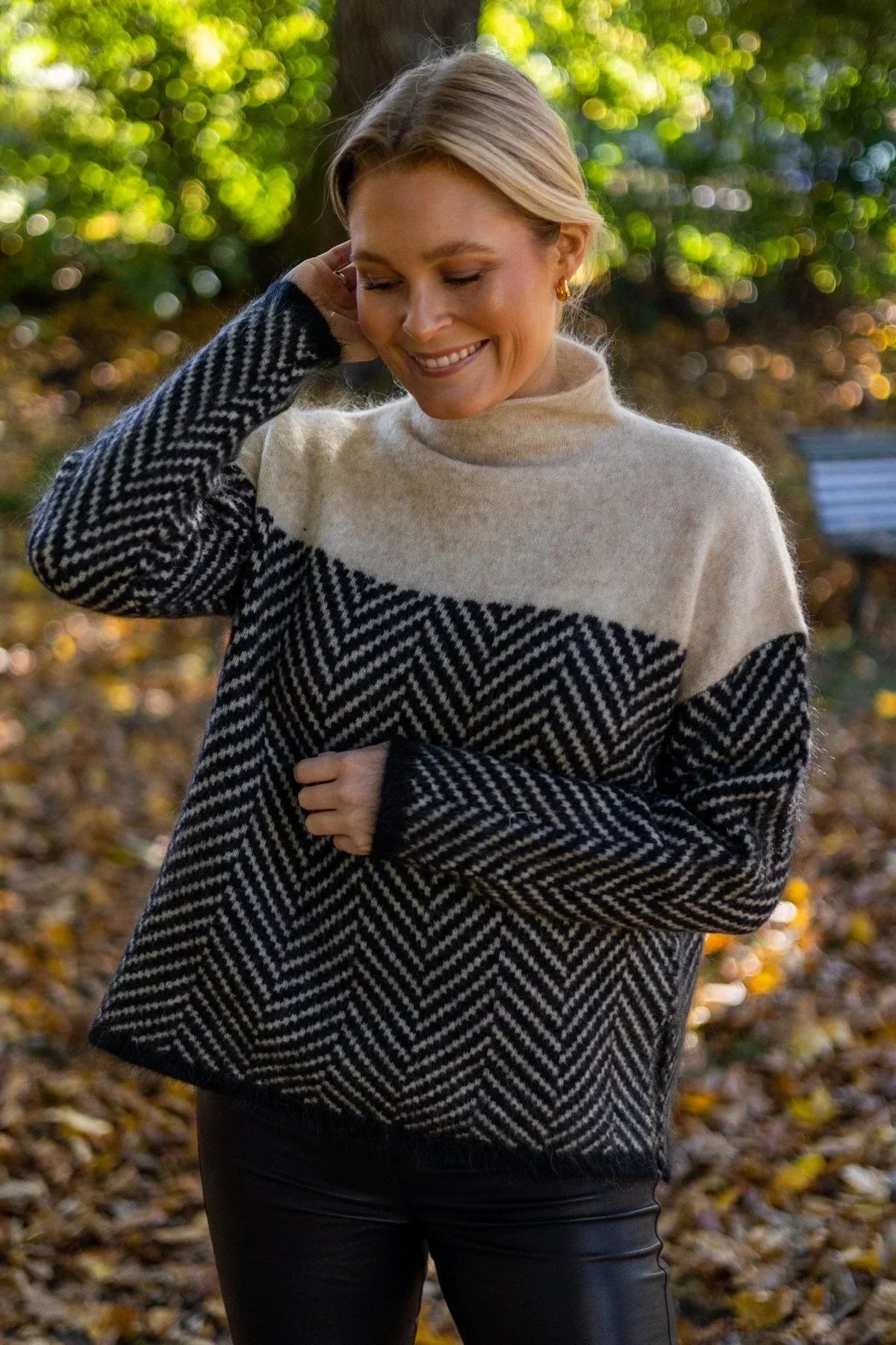 High Neck Sweater