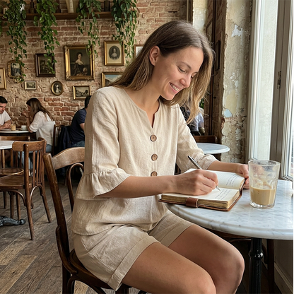 Silvia casual Two-Piece Cotton